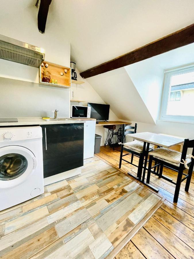 Ferienwohnung Appart "Le Menuisier" - Hypercentre Gare Rouen Exterior foto